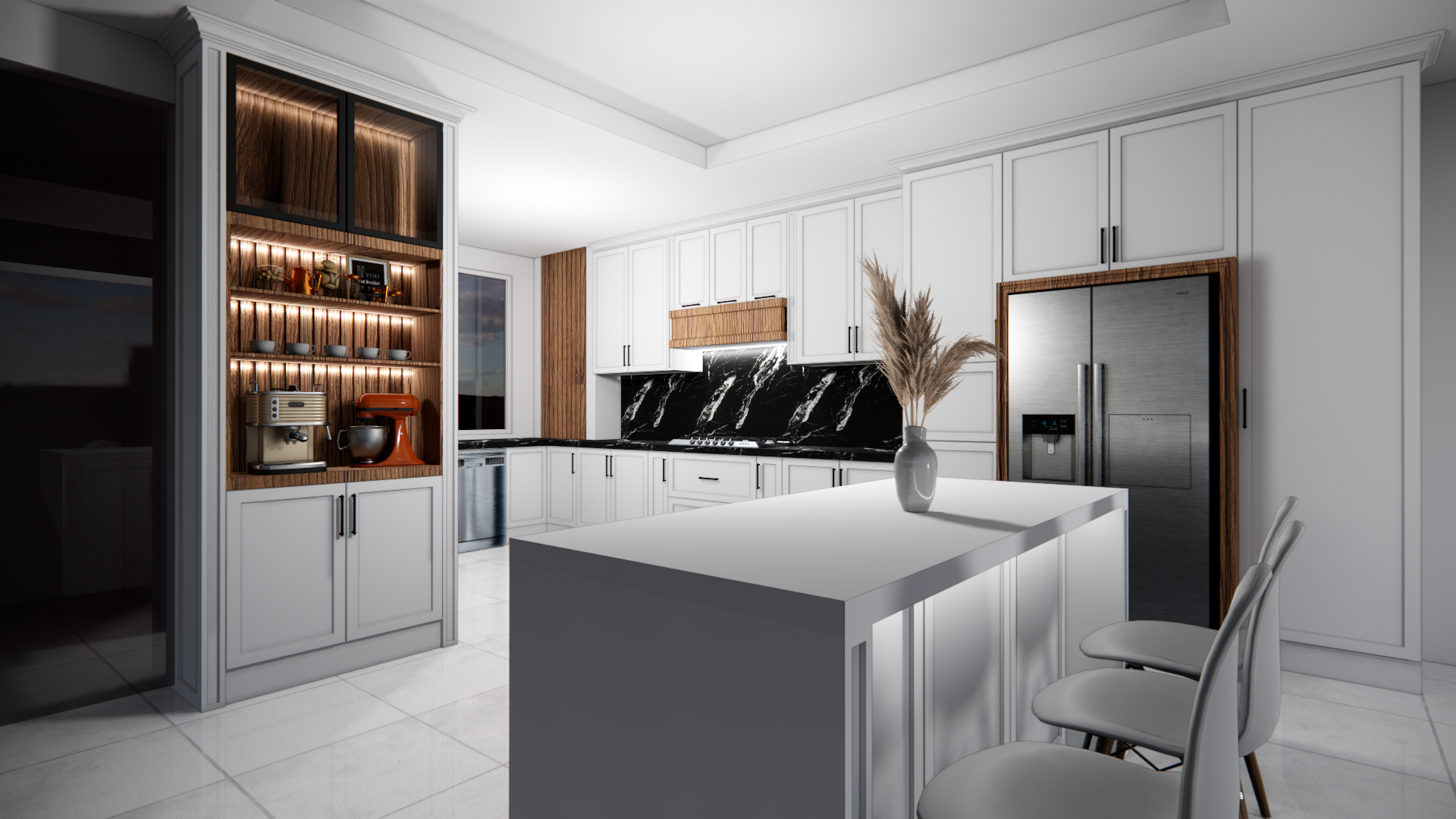 کابینت نئوکلاسیک